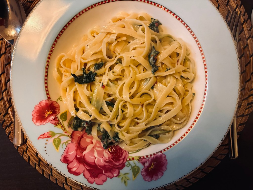 Zucchini Lemon Tagliatelle