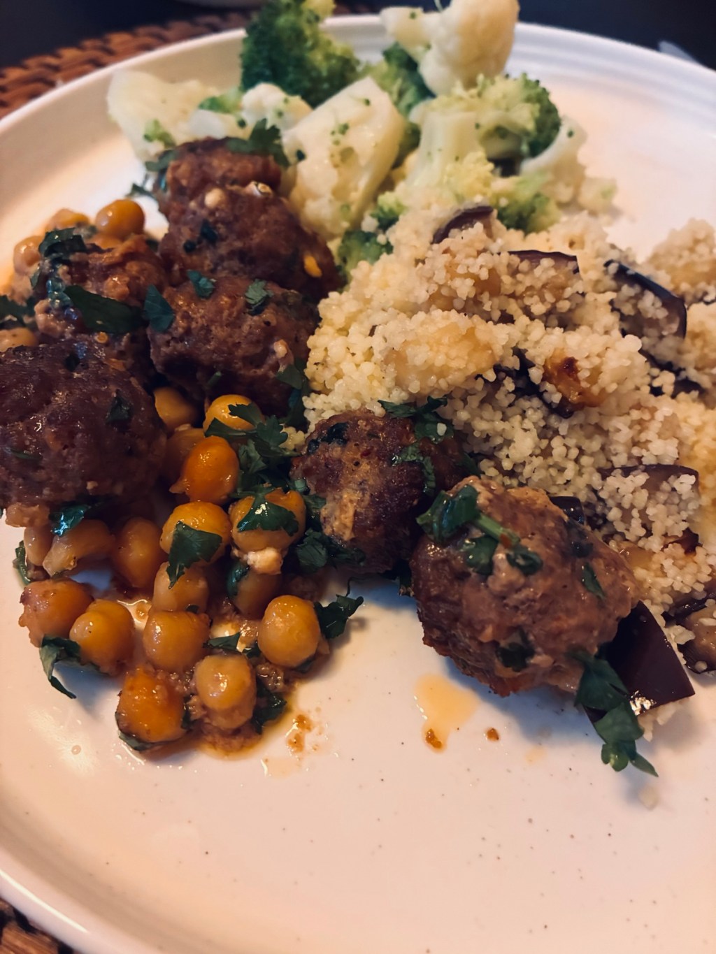 Veg and Meatball Tray&nbsp;Bake