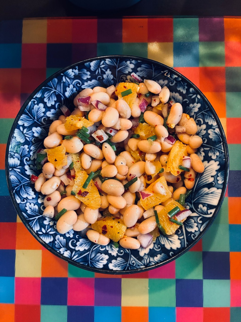 Orange Bean Salad